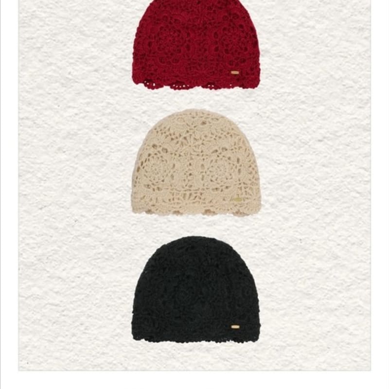 

CARRY BARRETTE Carry Barrette Садовая вязаная шапка Beige