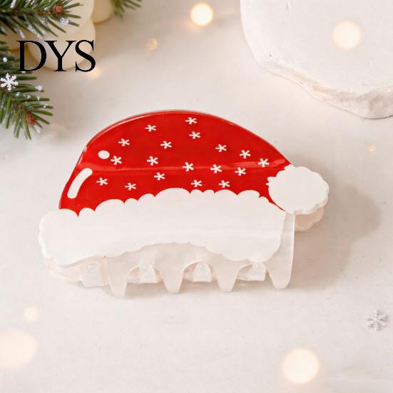 Christmas Stocking Stuffers Hair Claw Clip for Women, Cute Patterns Non-Slip Strong Hold Cartoon Clips Shark Clip, Lightweight Decorative Barrettes