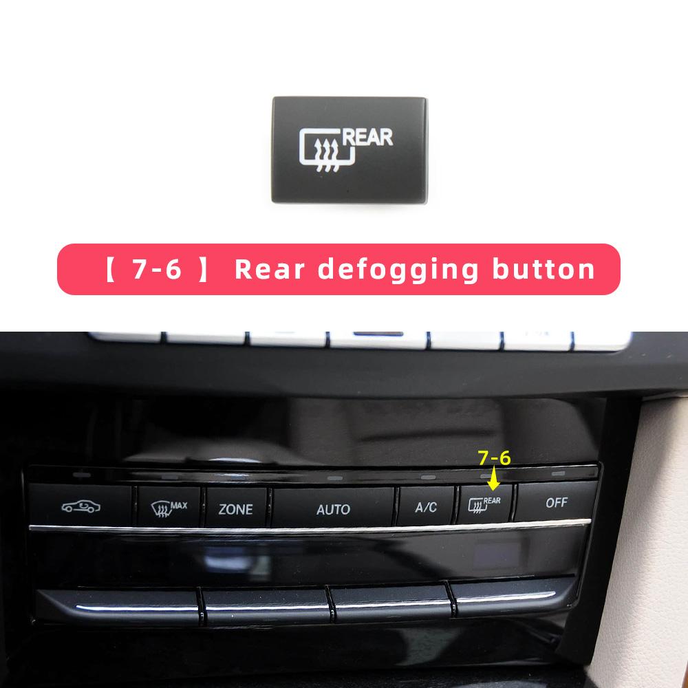 AC Air Conditioning Button 2129008711-A 2129008811-A Replacement for Mercedes W212 W207 Auto Interior Part