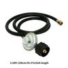 Efficient Gas Regulator with Hose Universal Gas Grill Regulator and Hose for Most Gas Grill Easy To Installation