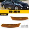 2x Bernsteinfarbene Frontstoßstange Seitenmarkierungsleuchten Set Für 2013-2017 Cadillac XTS
