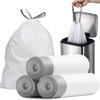 Extra Large Thickened Drawstring Garbage Bags, Tear-Resistant Portable for Home Kitchen Dorm, Heavy-Duty Household Trash Bags RQSL-BH-2519-51