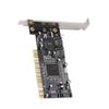 PCI-Controllerkarte mit Sil3114 Pset für 4 interne Ports 1,5 Gbit/s PCI 4-Port-Karte für Controller PCI 4-Controllerkarte für Hochgeschwindigkeits-Datenübertragung