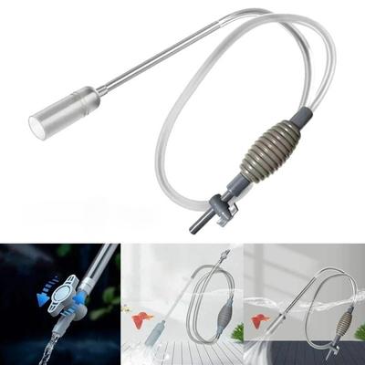 Aspirador de sifón para acuarios, cambiador de agua para pecera, cambiador de agua manual, limpiador de bomba de acuario semiautomático