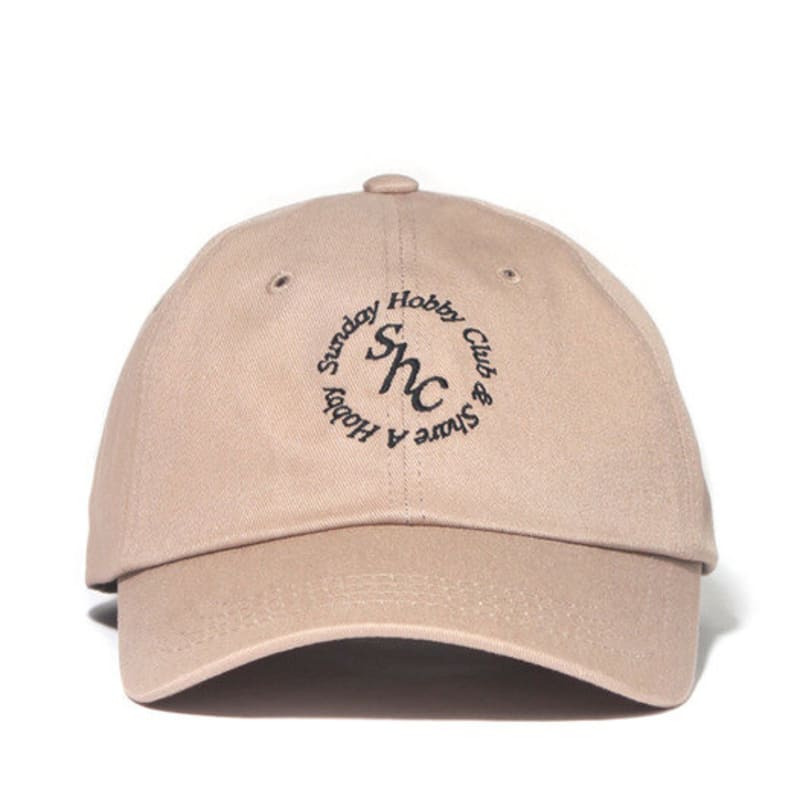 

BUTDEEP SHC Circle Logo Curve Cap - Beige ONE