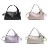 Urban Minimalist Pu Shoulder Bag With Zipper Pockets For Daily Use Female