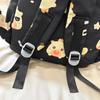 Cartoon Print Student Schoolbag Women's Backpack Large Capacity Backpack
