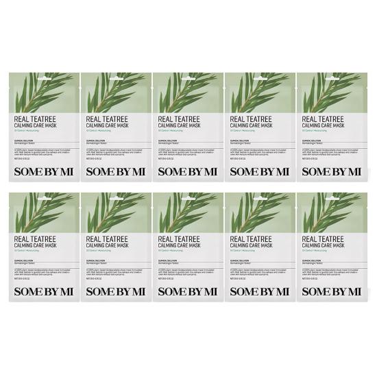 

SOME BY MI Real Mask 10 Types 20g 10pcs (10 Options) #Tea Tree 10pcs