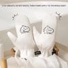 1Pcs Soft Leather Body Lotion Glove Reusable Hands Applicator Self-Tanning Mitt  Makeup Applicator