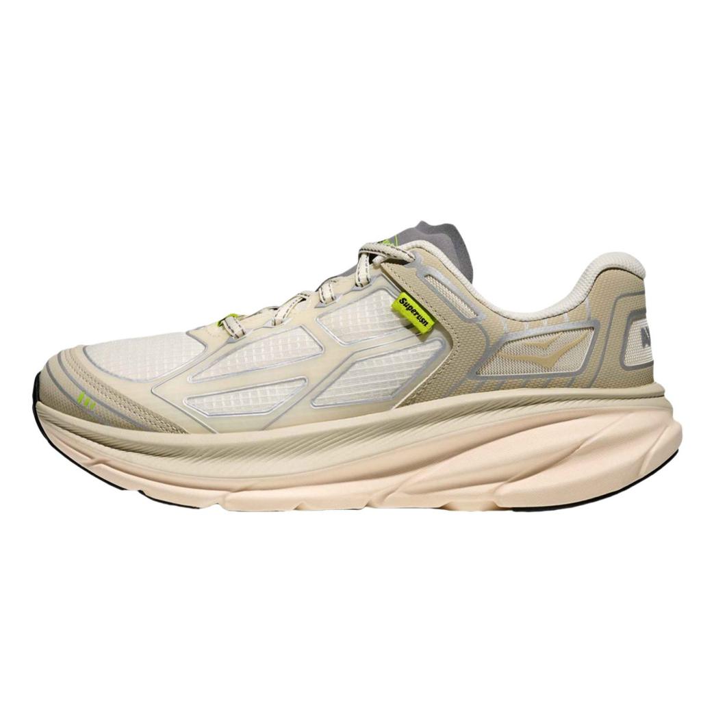 SUPERVSN x HOKA ONE ONE CLIFTON ONE 9 Zapatillas de Running Unisex Gris Hielo 1173070-CNNL