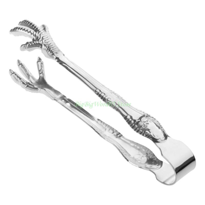 24TE Claw Ice-Cube Tongs Serving Tongs Non-stick Bread Tongs Easy To Clean