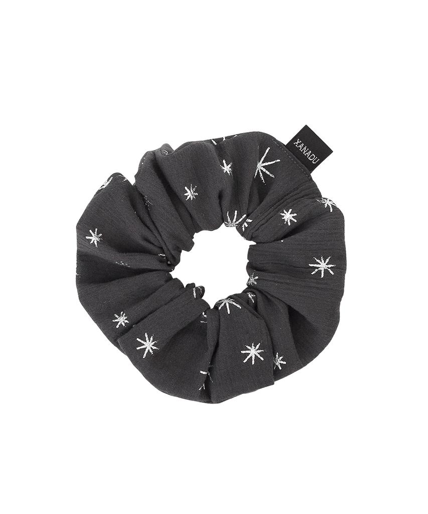 Xanadu Sparkle Scrunchie_White