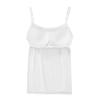 Women With Chest Pads One Camisole Thin Straps Underwear Sports Bottoming Shirt