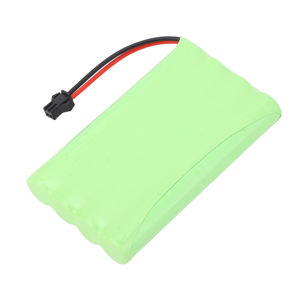 9.6V 1800mAh Litiumbatteri Erstatning Fjernkontroll Litiumbatteri Reservedeler for RC Bil Båt
