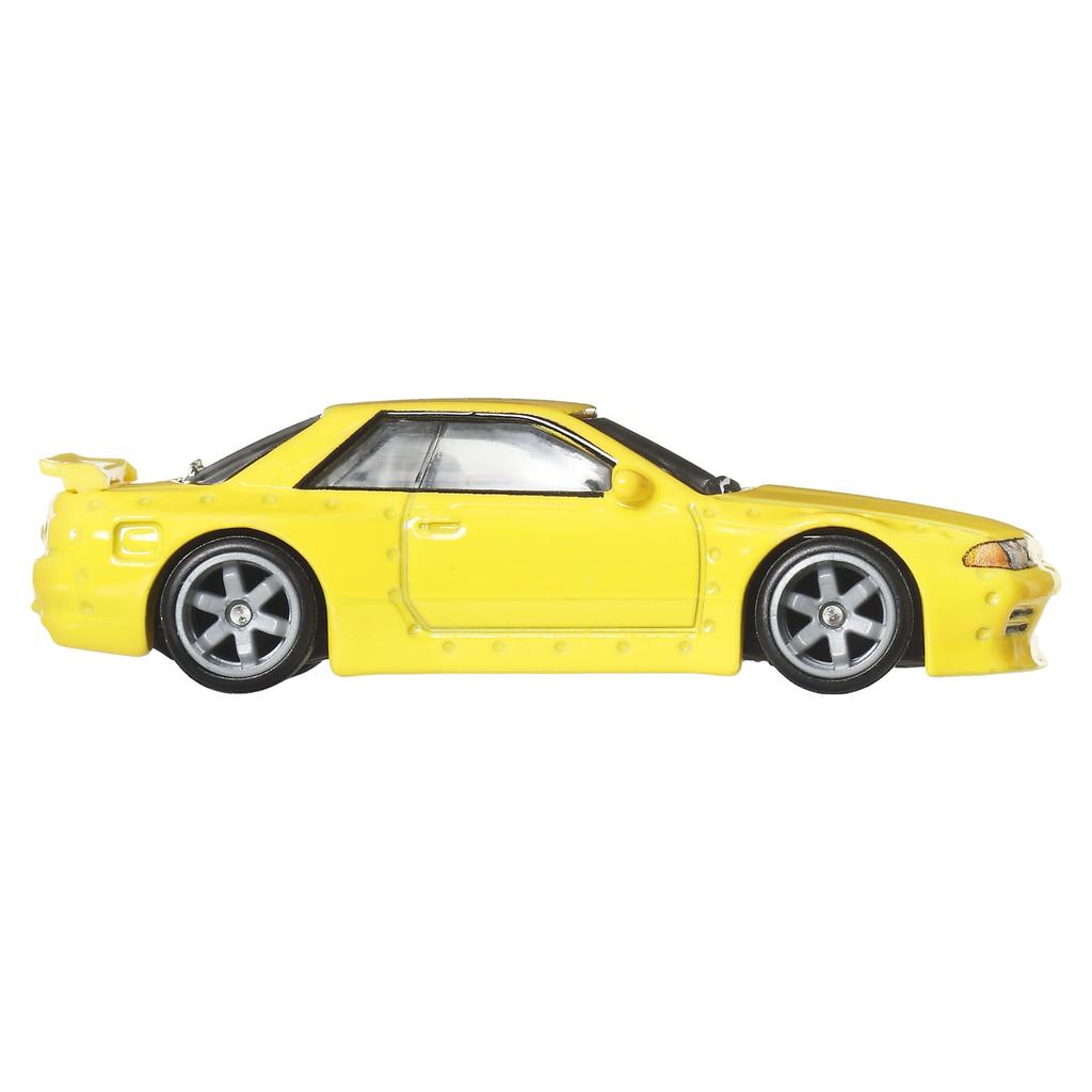 Hot Wheels Car Culture Ronin Run II Nissan Skyline Pandem Vehicle Toy Diecast Car Ages Yellow JBK88 GT-R (R32) 3+