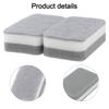 Grey White Dishwashing Sponge 11 7 3 5cm for Effective For Kitchen Use