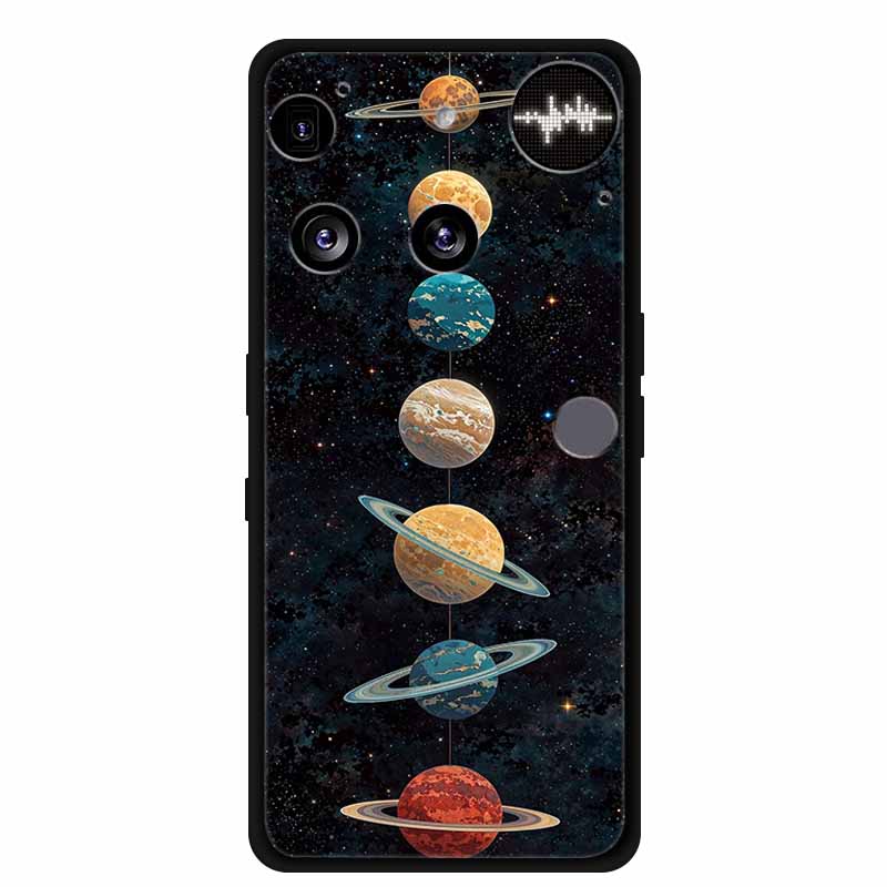 

Case For Nothing Phone 3 Phone3 Soft Silicone Phone Cover Funda Black TPU Protective Bumper Back Coque for Nothing Phone (3) Nothing Phone 3