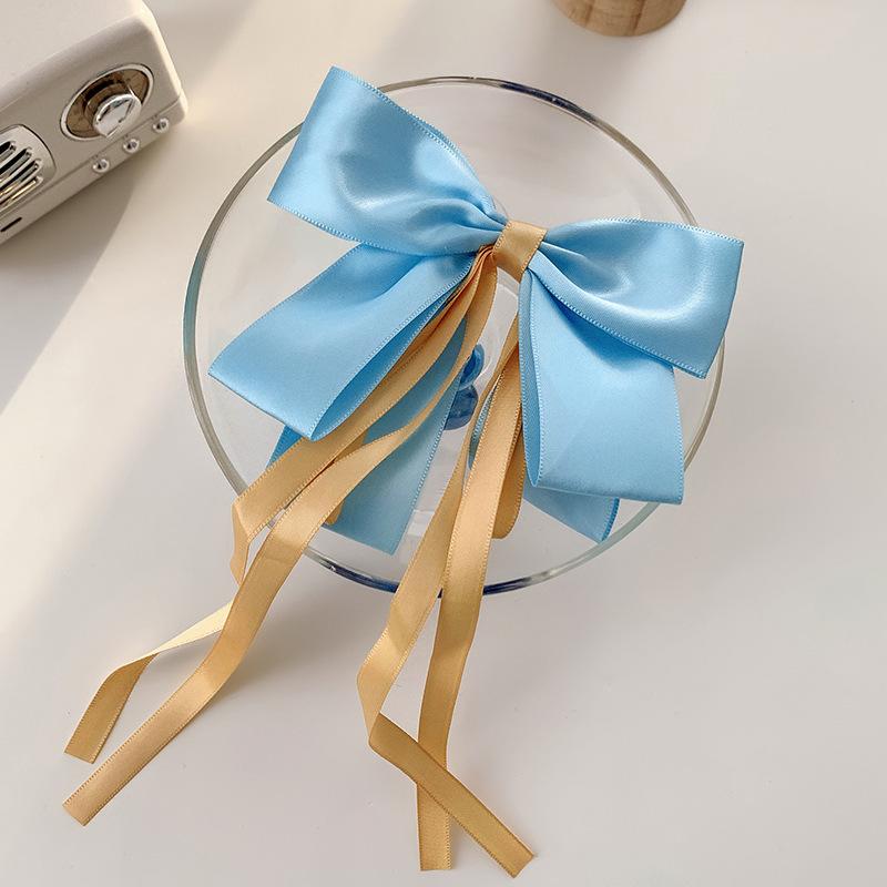 Big Bow Tassel Streamer Fairy Hairpin Cute Headgear