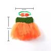 Baby Tutu Dress Princess Dress Orange Green Dress with Headpiece Set Cute Children's Halloween Ballet Dress New Summer Skirt