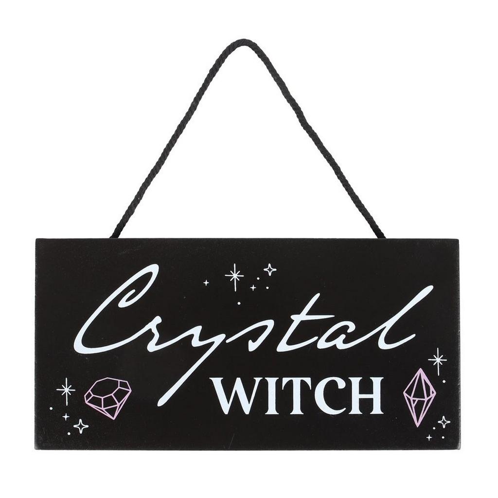 Something Different Crystal Witch Hanging Sign