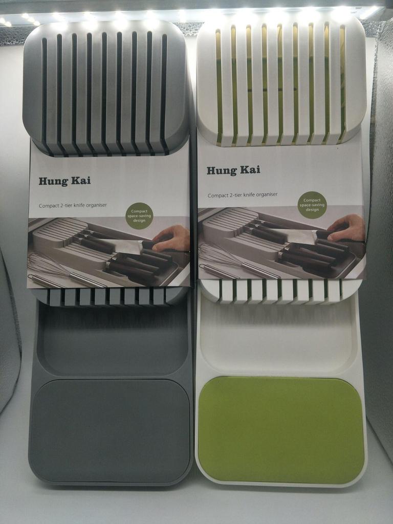 Rozšiřitelný organizér na kuchyňské nože