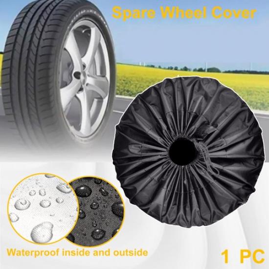 14"15"16" 17" Inch Spare Tire Tyre Waterproof Cover Wheel Protector UV Proof Car