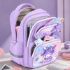New Sanrio Kuromi My Melody Cinnamoroll Polyester Student Bag Regular Women's Purple/Pink KT0236B