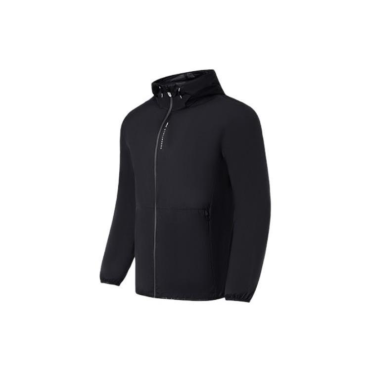 Li-Ning Training Windbreaker  Black  Men s AFDS349-1 M