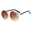 Vintage Style Men Women Sunglasses Round Shape Hip Hop Sun Glasses For Men Hong Kong Style Female Sun Glass