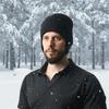 Knit Brimless With Solid Color Earflaps Design Soft Acrylic Winter Pullover Hat For Unisex Adults Teens Daily Cycling Wear
