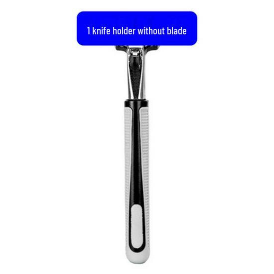 Men's Universal Double-Layer Razor Head: 2-Layer Blade for Beard & Face Shaving
