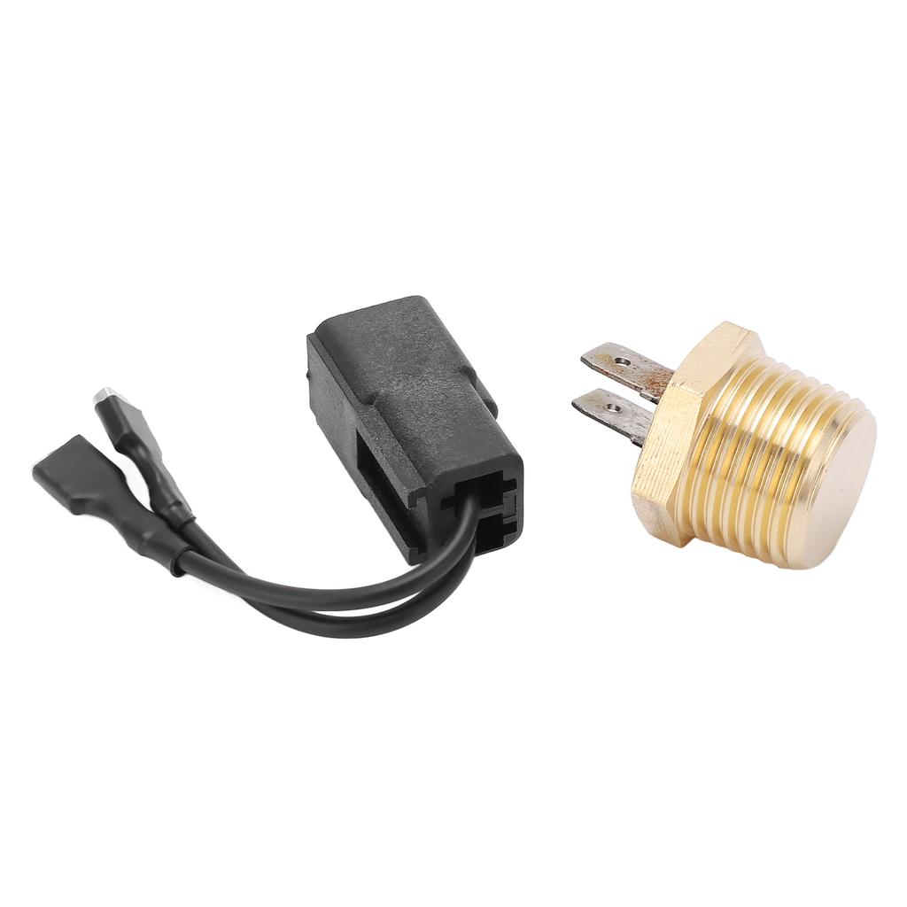 Thermal Fan Sensor Switch with Plug High Performance ABS Copper Replacement for Polaris Magnum ATV