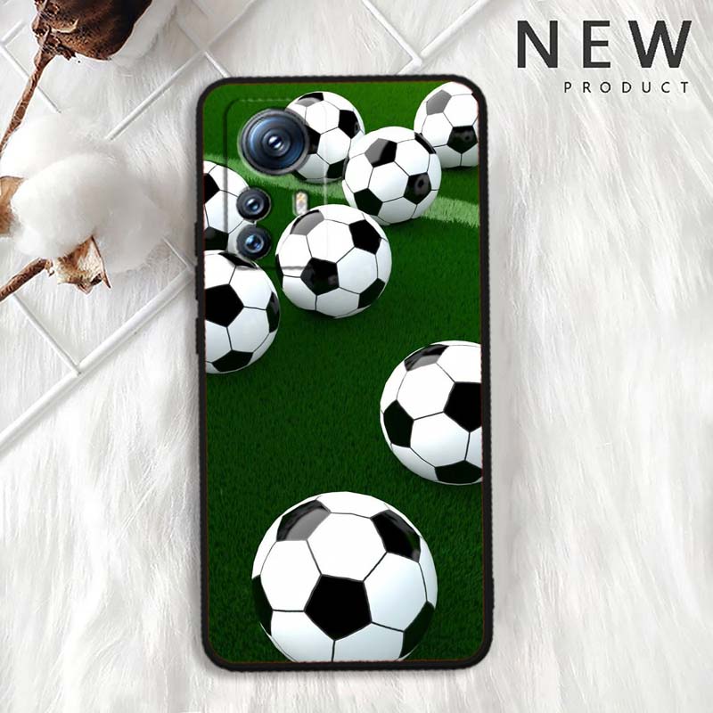 Anime Football Design For Xiaomi Mi 15 14 13 13T 12 12T 12S 11 11i 11T Pro Ultra Lite 5G Black Soft Phone Case