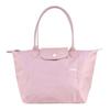 New LONGCHAMP Le Pliage Polyamide Canvas Fabric Canvas Bag Dumpling Bag One Shoulder Handbag Medium Size Women's Pink 2605619P36