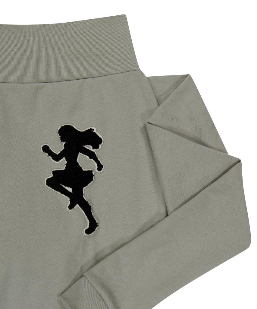 OJOS Sleeve Pumpkin Pants / Mint Gray