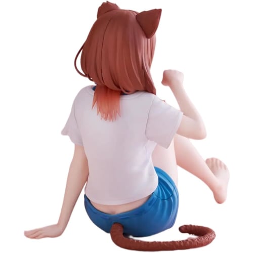 The Quintessential Quintuplets Desktop Cute Figure Nakano Miku Original Cat Room Wear Ver. 1 Type