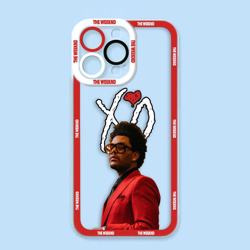 The W-Weeknd XO Poster Clear Phone Case For Samsung Galaxy S26 S25 S24 S23 S22 S21 S20 FE S10 PLUS S30 S11 S11E ULTRA EDGE Case