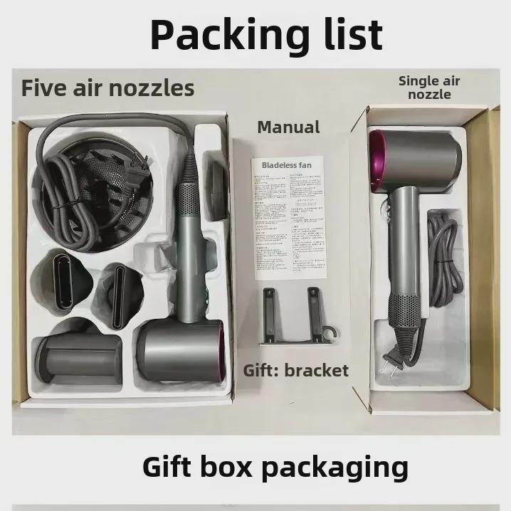 High-end High-speed Hair Dryer with Negative Ion Technology for Salon or Home Use.