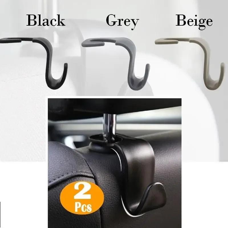 Car Mounted Hook Seat Back Hook Hidden Multifunctional Hook For Car Use Creative Back Hidden Storage Home Supplies