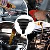 8x7.5x1.5cm Car Oil Funnel Foldable Silicone Splash-Proof Universal Portable Auto Engine Oil Petrol Change Funnel Portable