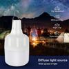 1PACK 80W USB Rechargeable LED Light Bulb for Outdoor Camping Night Fishing Emergency Lighting