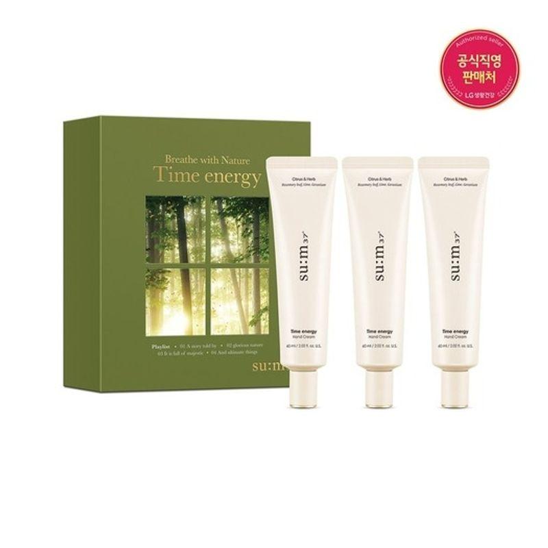 Time Energy Hand Cream Trio Planning Set