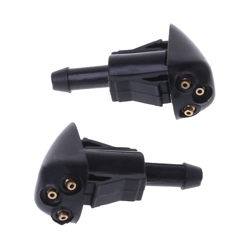 2Pcs Windshield Wiper Washer Spray Nozzle For Hyundai Accent Elantra Sonata Tiburon Kia Optima Amanti Rio Spectra 2004
