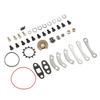 44pcs Standard Shaft Turbo Repair Kit Stable Performance Metal Alloy for T3 T4 T04E T04B Turbo Charger