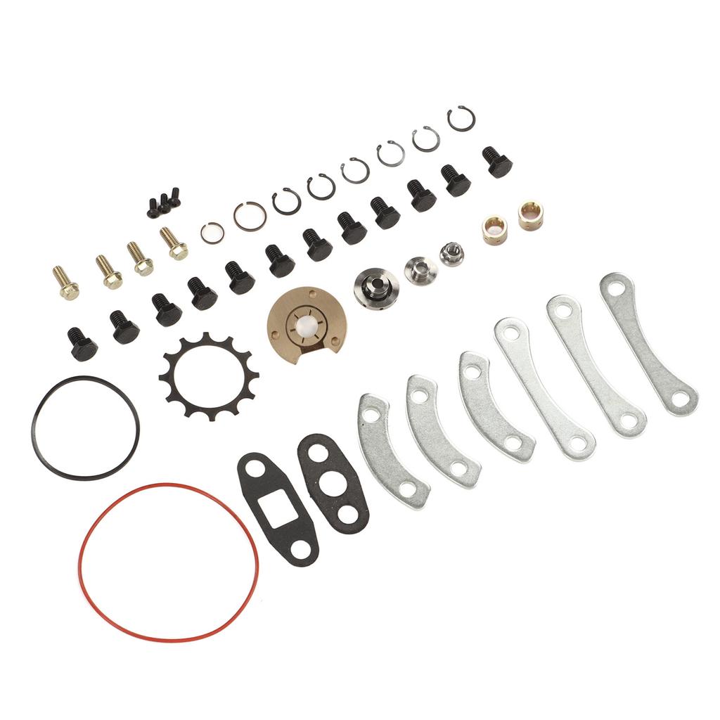 44pcs Standard Shaft Turbo Repair Kit Stable Performance Metal Alloy for T3 T4 T04E T04B Turbo Charger