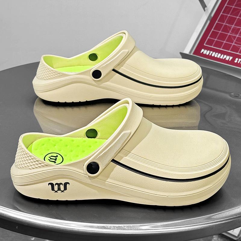 Men Work Chef Shoes Waterproof Oil-proof Kitchen Work Cook Boots Non-slip Ankle Rain Boots Man Hotel Restaurant Safety Footwear