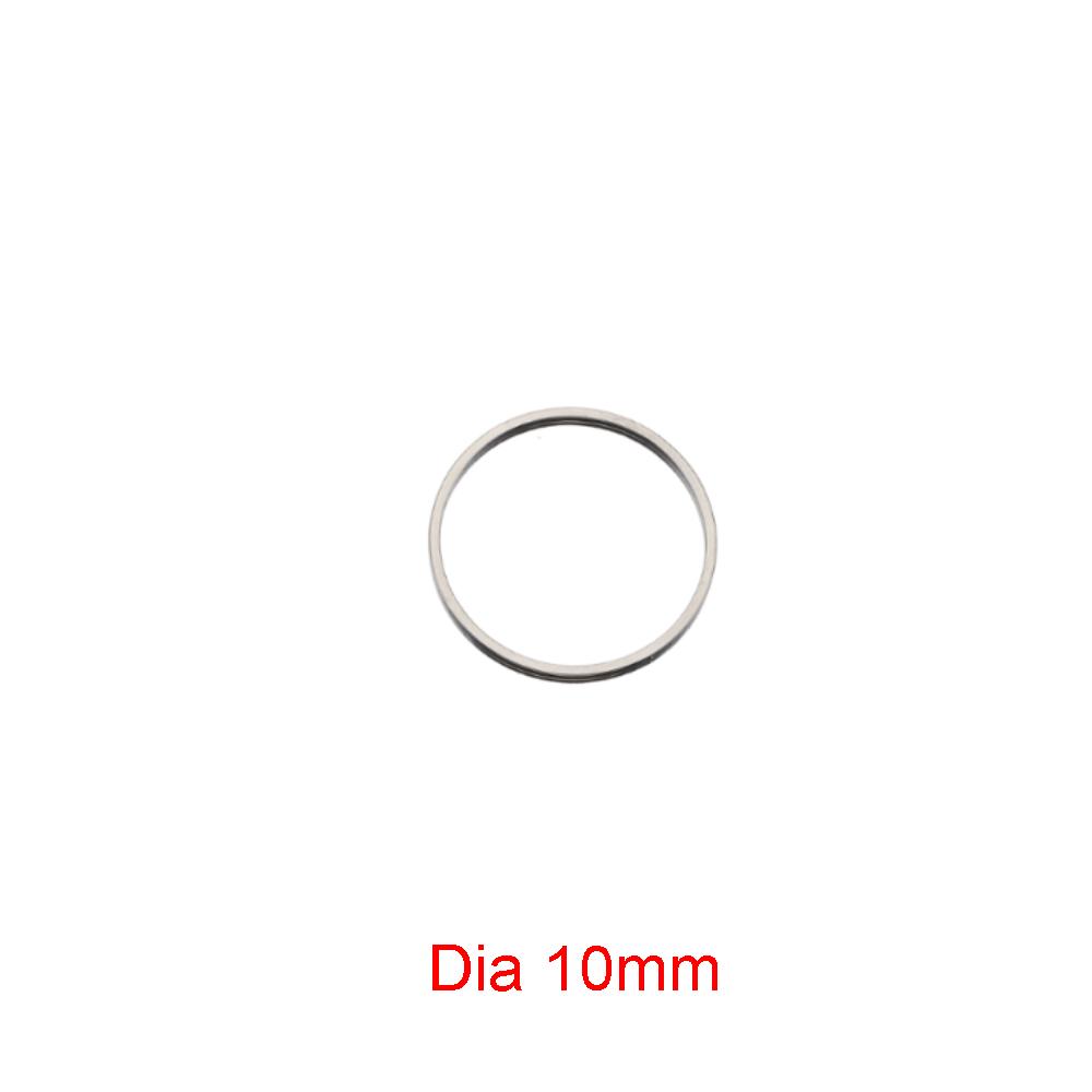 20pcs Stainless Steel Frames Charms DIY Resin Earring Pendants Base Geometry Hexagon Blank Bezel for Jewelry Making DIY Findings