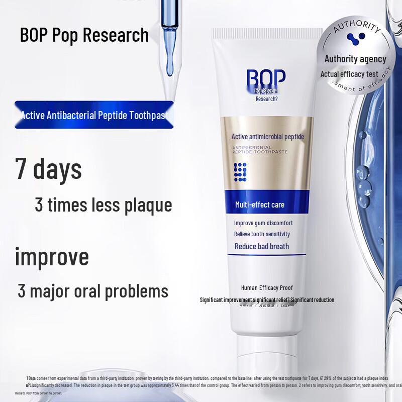 Bop Anti-Plaque & Sensitivity Relief Toothpaste