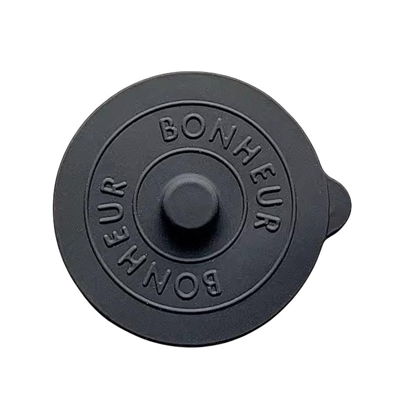 

Simple Solid Color Concave Embossed Letter Silicone Rubber Integrated Cover Creative Water Cup Dust Cup Lid Round Cold Mug Lid темно-сірий колір