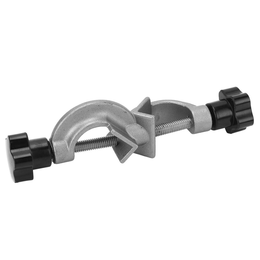Cross Clamp Holder Stainless Steel Laboratory Stand Clamp Holder for Home Research Institute Use